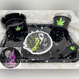Rolling Tray Set